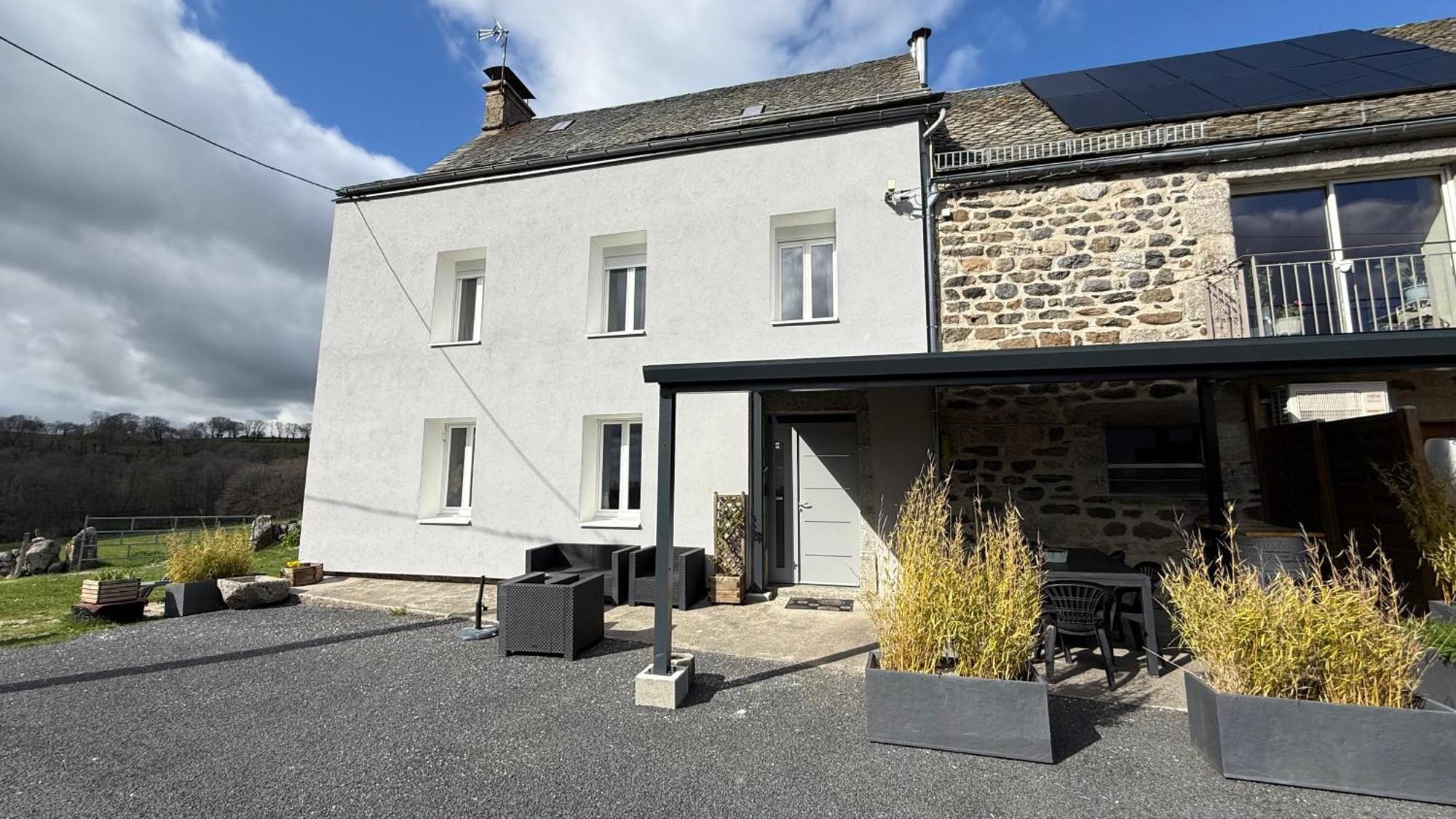 Villa Fontanies en Aubrac Laguiole Exterior foto